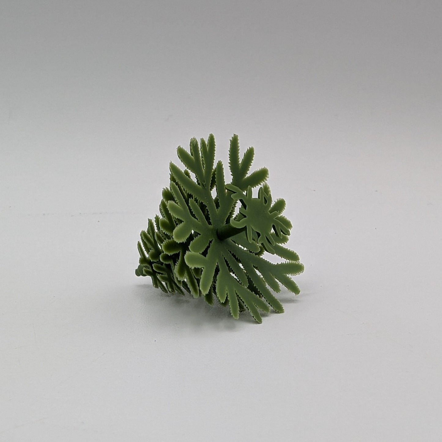 Vintage Miniature Plastic Realistic Pine Trees Christmas Diorama Dollhouse