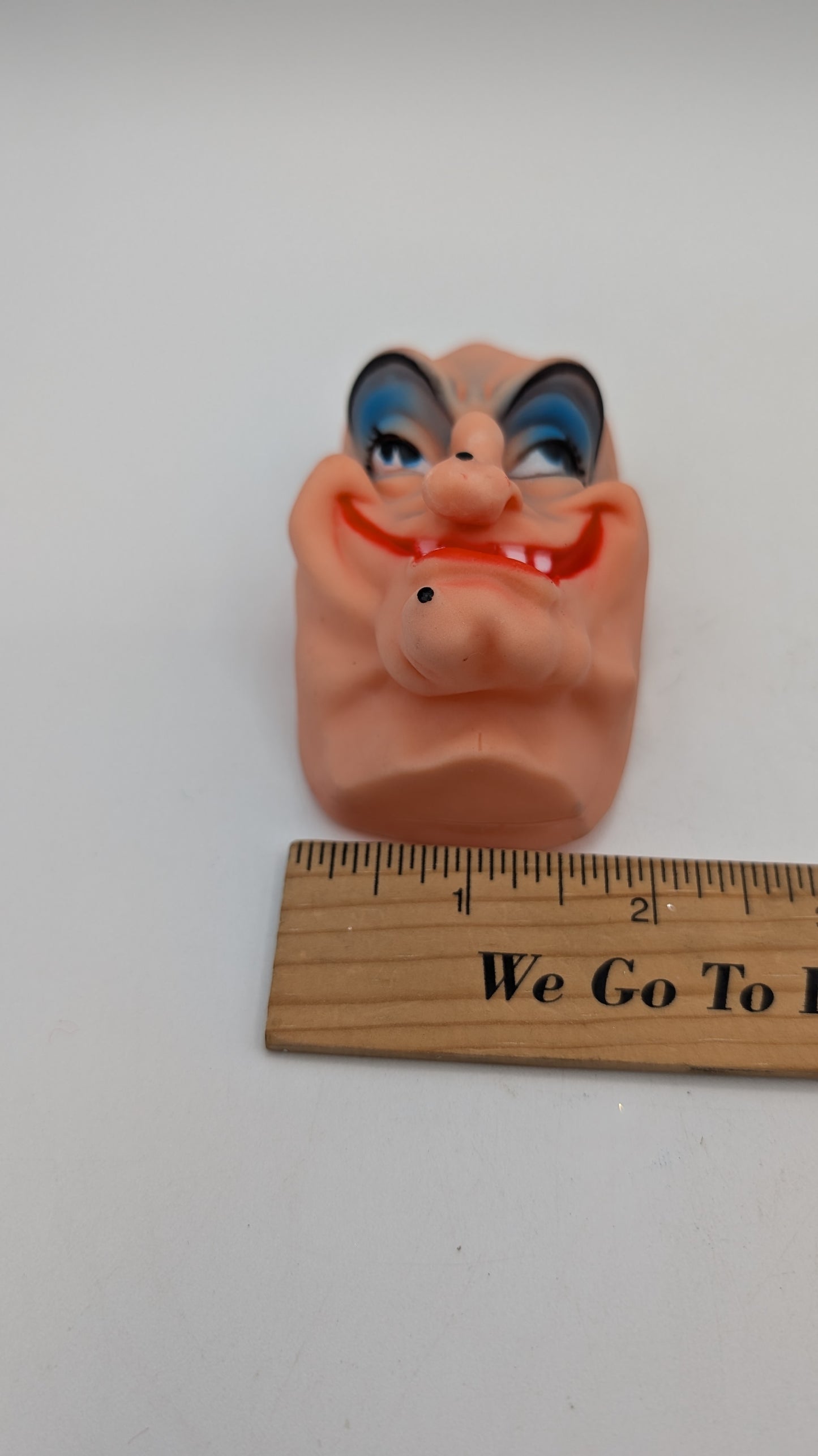 Vintage Halloween Witch Hag Face Doll Head Crafting