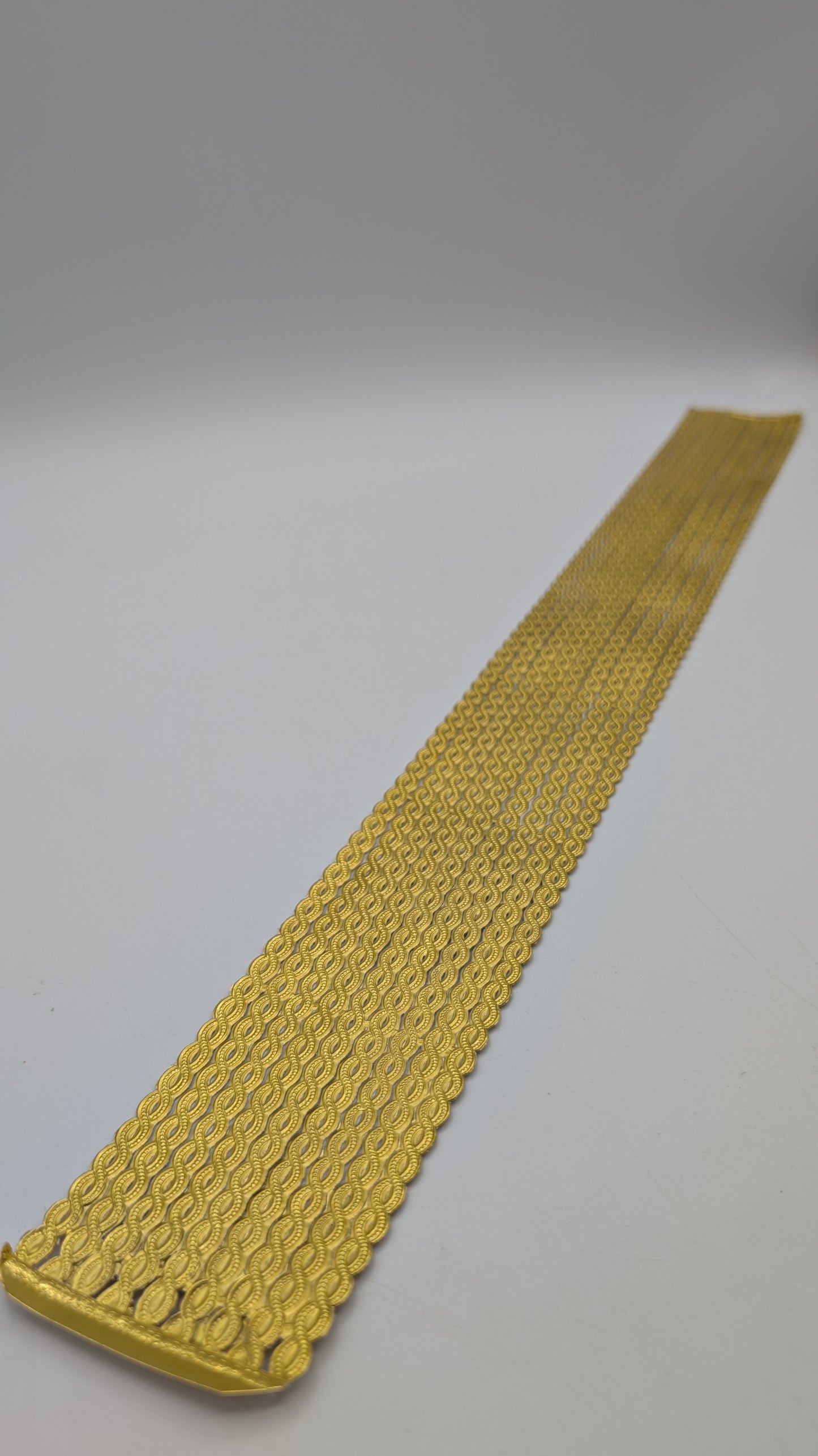 Vintage Gold Filagree Dresden Paper Foil Borders- Twisted Cord