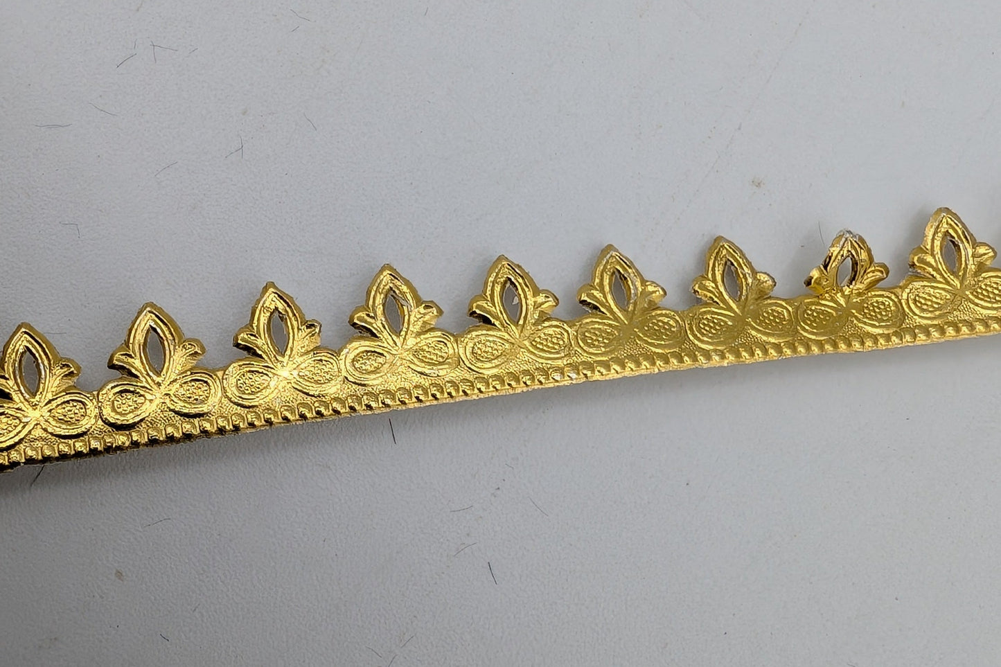 Vintage Gold Filagree Dresden Paper Foil Borders- Water Lilly