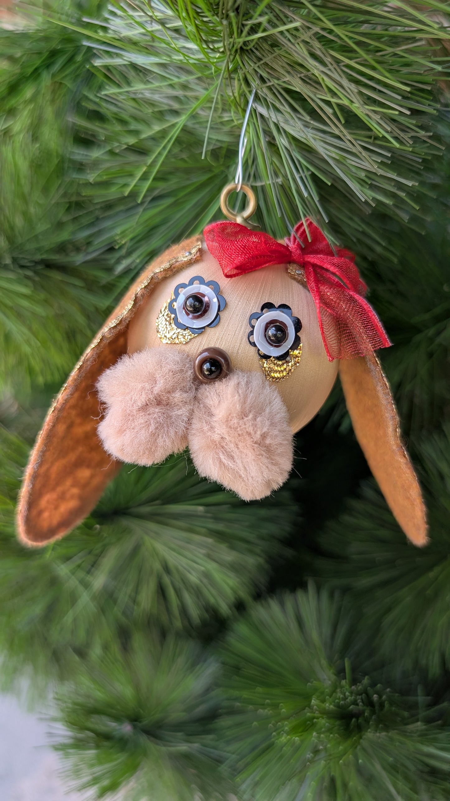 Goose OR Georgie Basset Hound Ornament Kit