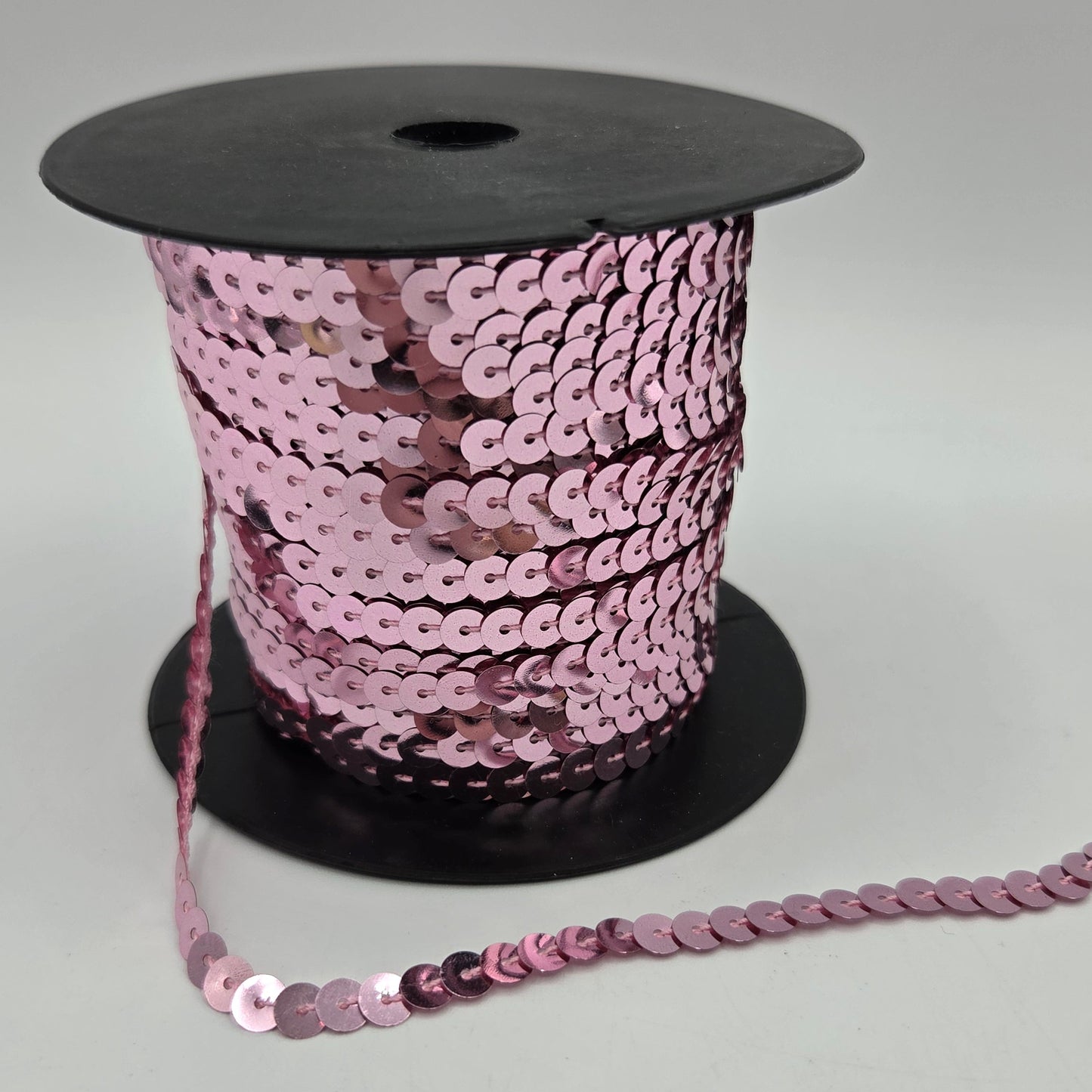 6mm Flat Sequin Strand Mauve