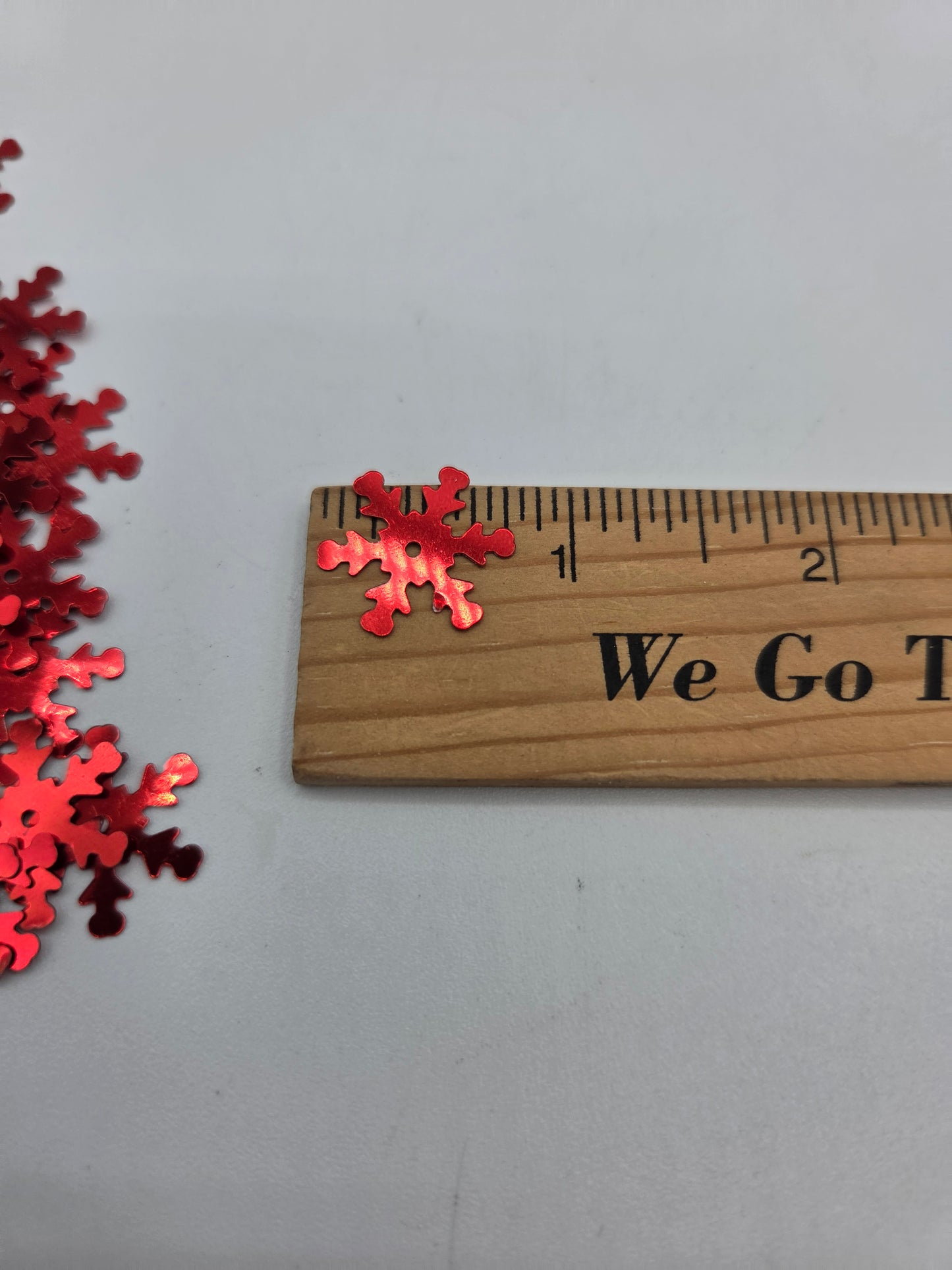 19mm Large Snowflake Sequin
