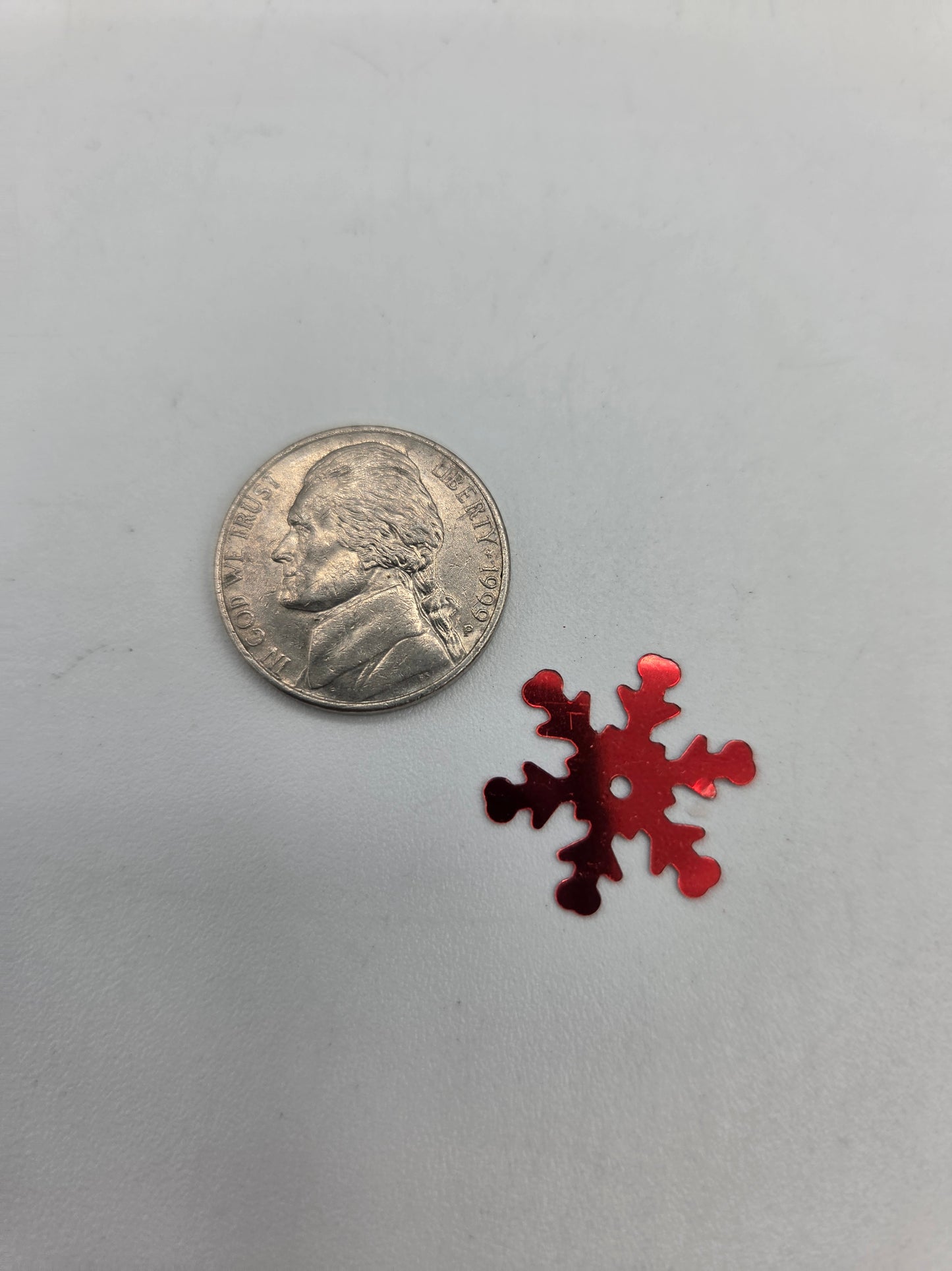 19mm Large Snowflake Sequin
