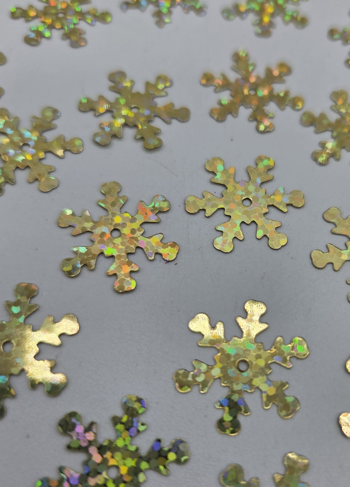 19mm Large Snowflake Sequin