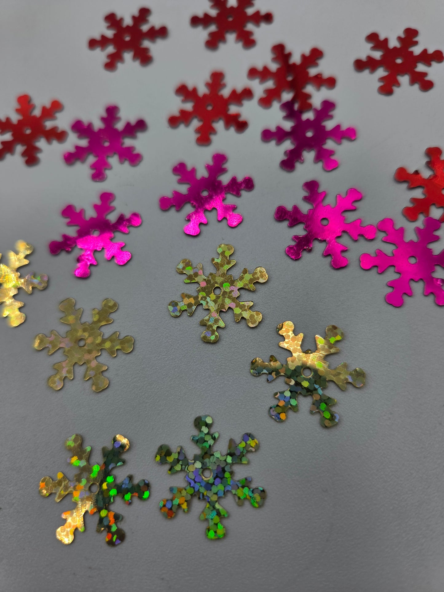 19mm Large Snowflake Sequin