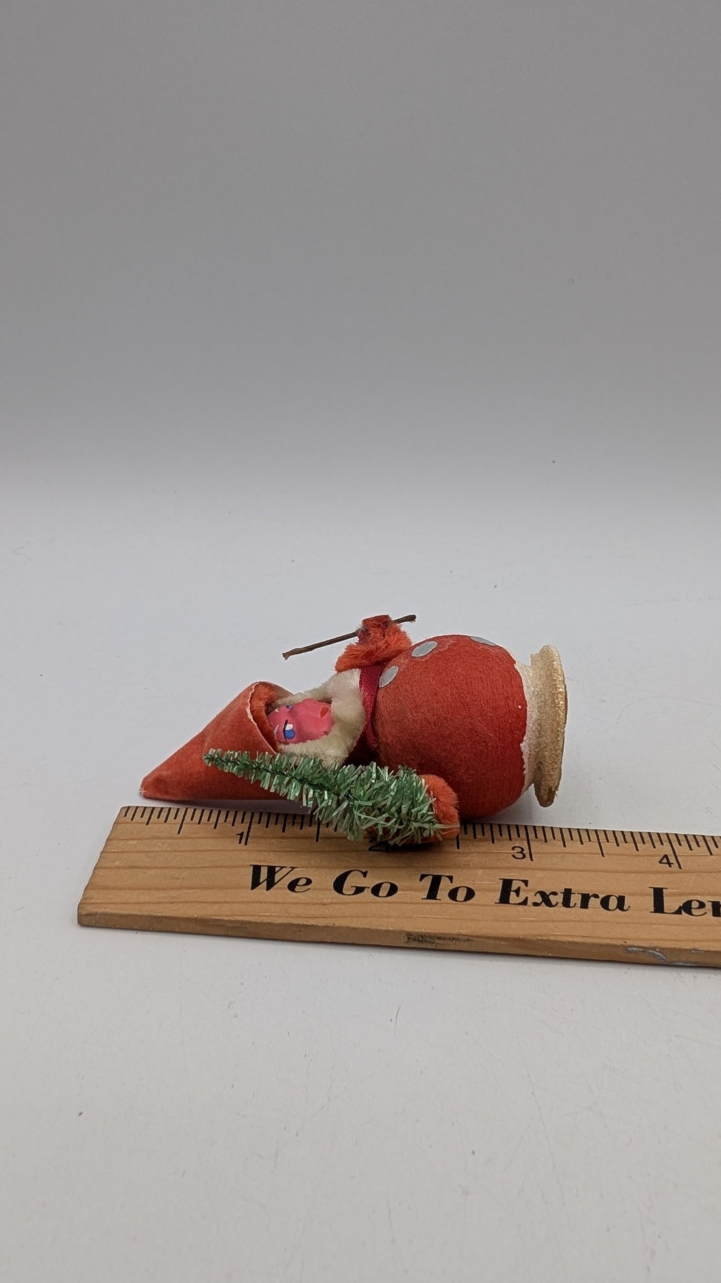 1940s Spun Cotton Santa Elf