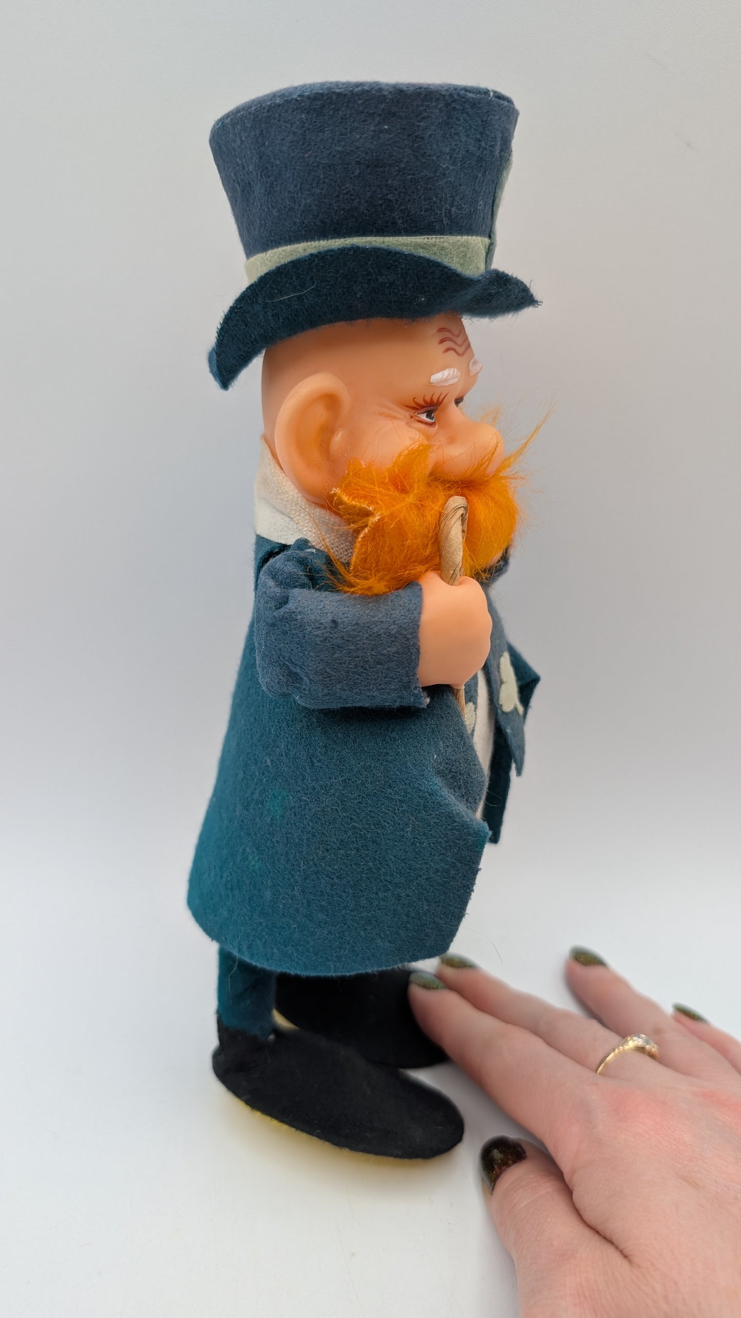 1950s St Patrick's Leprechaun Doll