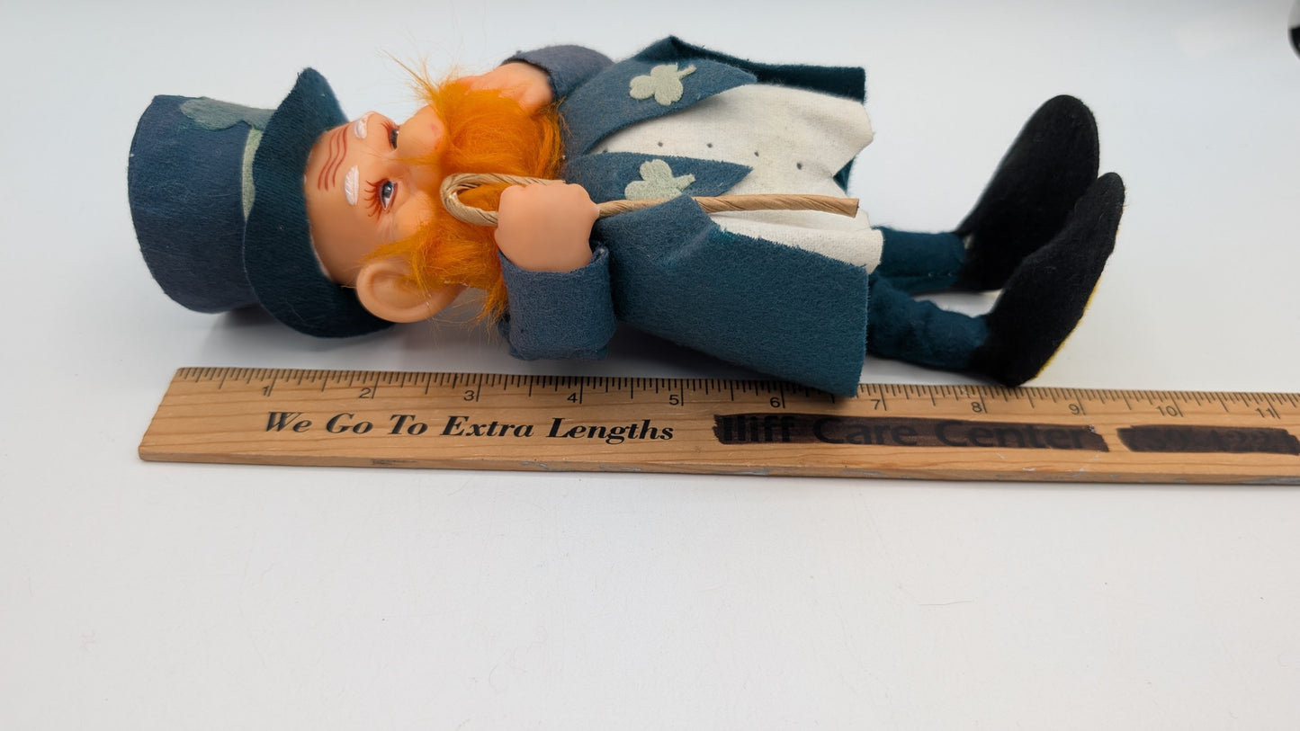 1950s St Patrick's Leprechaun Doll