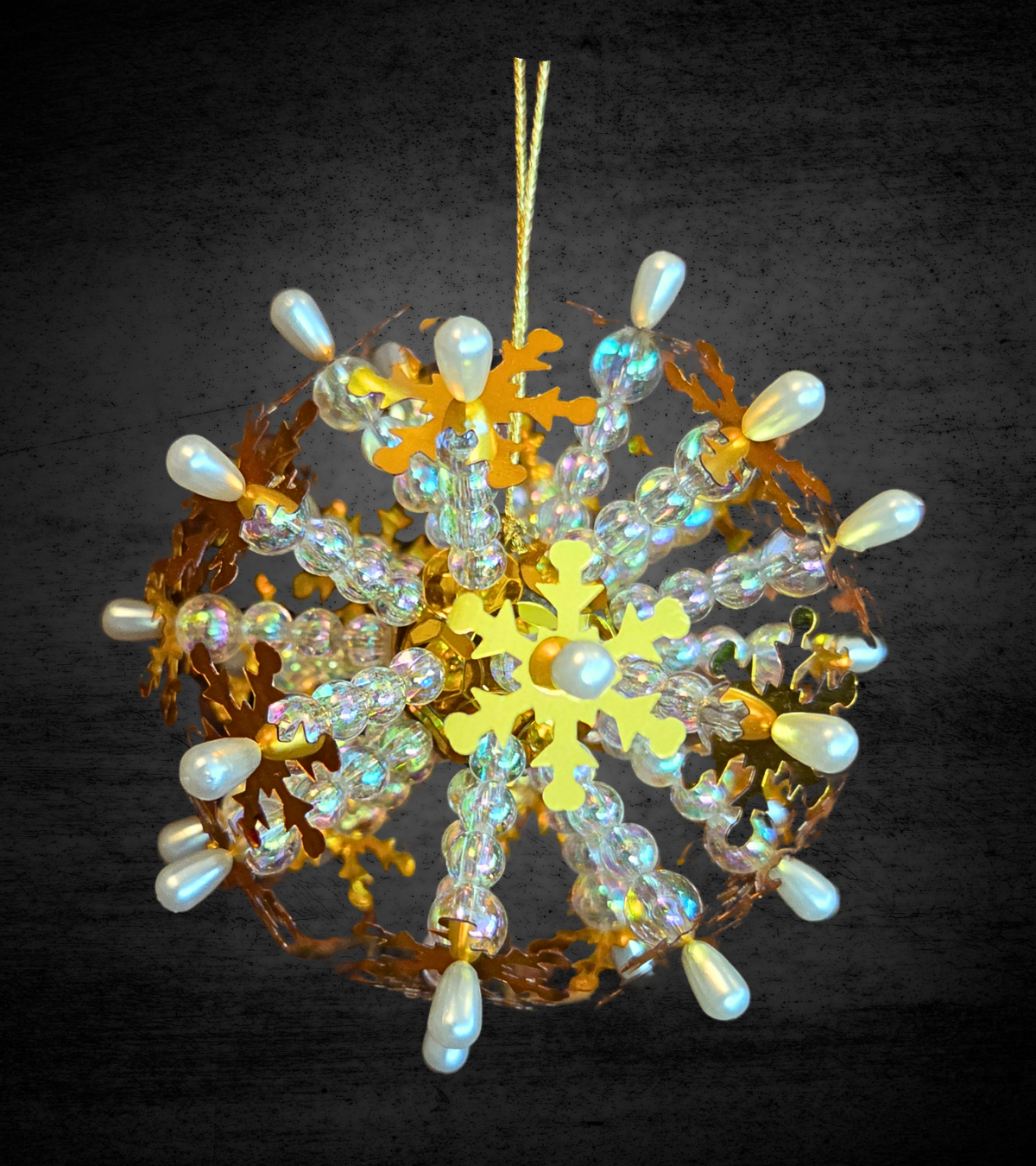 Aunt Marcia Atomic Snowflake Pin Ornament Kit